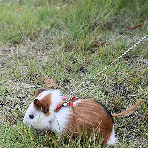 ZALING Pet Hamster Demeti Ayarlanabilir Açık Eğitim Kurşun Tasma Çekme Halatı Hamster Gerbil Sıçan Fare Gelincik, stil 2