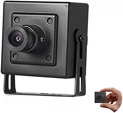 Revotech HD 3MP Mini IP Kamera, Kapalı Güvenlik Kamerası ONVIIF P2P Uzaktan Görünüm CCTV Video Kamera H. 265 (I706 Siyah)