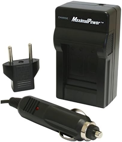 MaximalPower BP1030 DC124 Seyahat Şarj Kiti ile USB 5 V Çıkış Portu ve Avrupa AC Adaptörü için Samsung NX500 NX1000 NX200 NX-300M