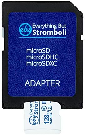 Her şey Ama Stromboli Azaire 128 GB microSD Kart için Moto G Hızlı, Moto G Stylus, Moto G8 Güç Lite Motorola Cep Telefonu Hız