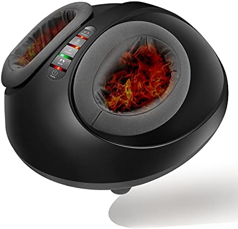 Mynt Shiatsu ayak masaj makinesi: Ayarlanabilir ısı, yoğunluk, Plantar Fasiit için çok modlu Ayak ağrı kesici ev kullanımı Uyku