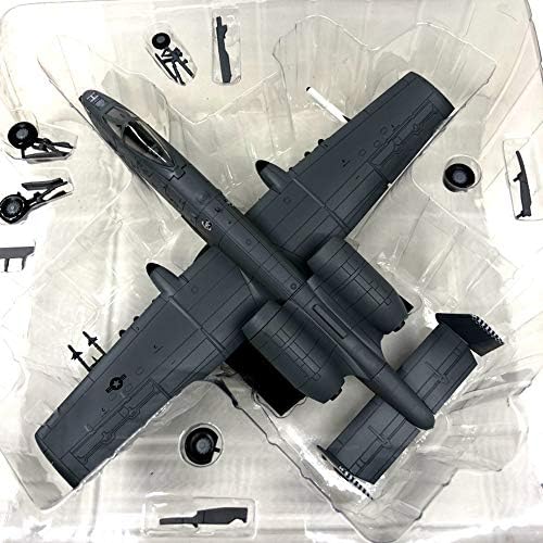 T-Oyuncak Askeri Uçak Modeli, 1/72 Ölçekli ABD A-10 Thunderbolt II Saldırı Modeli, Yetişkin Koleksiyon, 8.7 İnç X 7.9 İnç