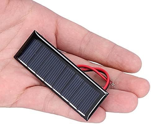 Solar Şarj Cihazı, Küçük DC Pil Şarjı için Güneş Paneli Polisilikonu Elektronik Uygulamalar için Küçük Ev Projeleri için Bilimsel