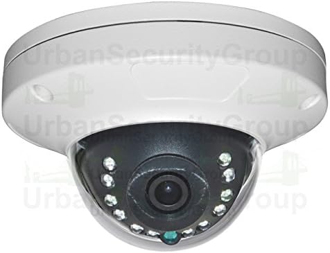 Kentsel Güvenlik Grubu 12-Pack IP PoE Dome Kamera: Düşük Profilli 2.5 5MP Mega HD 2.8 mm Geniş Açılı Lens, Ethernet Üzerinden