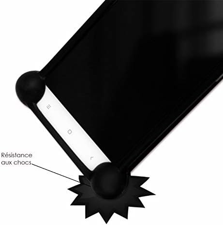 Lenovo A5s için PH26 Siyah Darbeye Dayanıklı Silikon Tampon Kılıfı