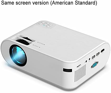 VELİHOME Taşınabilir Mini Projektör, akıllı HD Projektör Film Projektör Çok Fonksiyonlu Kablosuz Video Beamer Ev Ofis için, Kullanımı