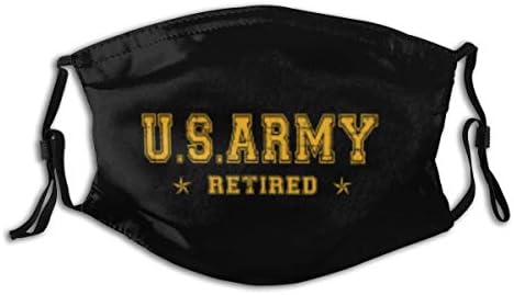 Veteran Günü ABD Ordusu Emekli Veteran Hediye Kişiselleştirilmiş Ağız Kol Kullanımlık Ağız Guard Anti-toz