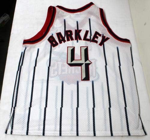 Charles Barkley Vintage Houston Rockets Başlangıç Forması Boyutu 52 Mükemmel Durumda - NBA İmzasız Çeşitli