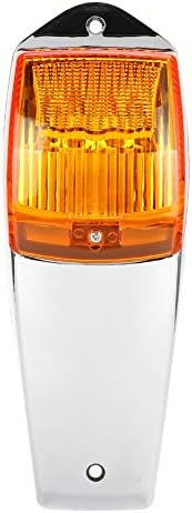 17LED Cab Marker ışık, 12 V DC Sarı Yüksek Parlaklık Su Geçirmez Cab Çatı Marker Lambası Fit için Peterbilt Uluslararası Kenworth