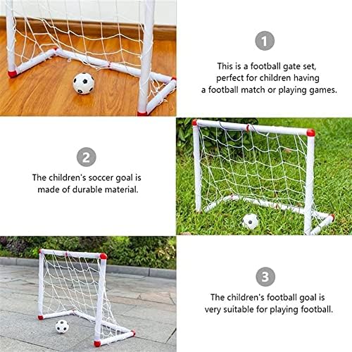 LSDRALOBBEB Mini Futbol Gol Taşınabilir Futbol Net Pop Up Gol Ağları Mini Taşınabilir Futbol Eğitimi Pratik Küçük Eğitim Spor