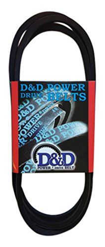 D & D PowerDrive 5-59971C1 Uluslararası Biçerdöver Değiştirme Kemeri, 3V, Kauçuk, 3/8 x 78
