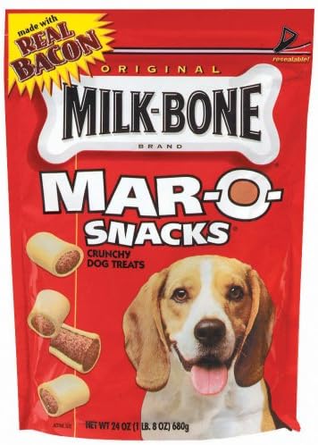 Milk-Bone Mar-O-Snacks Çıtır Köpek İkramları, 24 Onsluk Kutular (10'luk Paket)