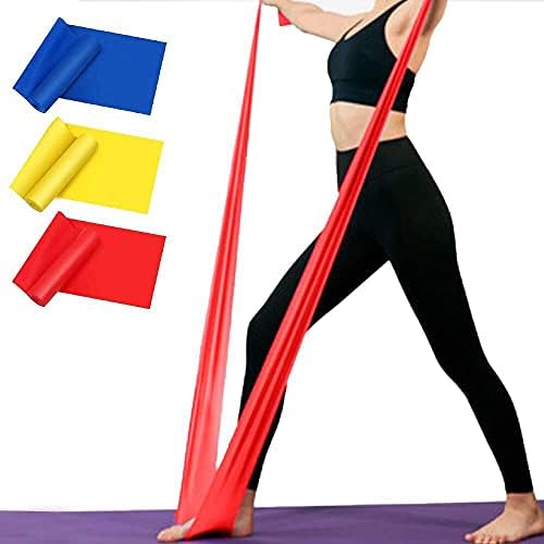 Direnç Bantları Set 5 PCS Direnç Döngü Bantları Germe Egzersiz sıkılaştırma bandı Olmayan Lateks elastik Bantlar için Ev Fitness