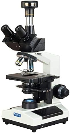 OMAX 40X-2000X Faz Kontrast Trinoküler Bileşik LED Mikroskop + 9MP Dijital Kamera