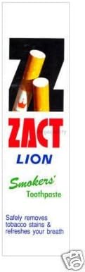 Zact Lion Sigara İçenler Diş Macunu Beyaz Dişler Yenile 160 G. Tayland'dan Üretilmiştir