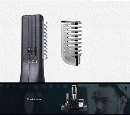 Xınmıer Saç Kesme Erkekler için Saç Kesme Sakal Düzeltici Tıraş Makinesi Profesyonel Elektrikli Fader Kişisel Kullanım Şarj Edilebilir