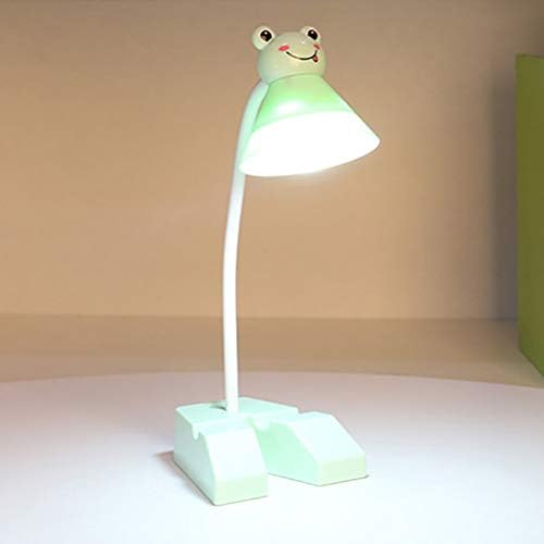 PARLAKLIK Masa Gece Lambası Yatak Odası için, mini Çocuk Karikatür Katlanabilir LED Masa Lambası USB Şarj Lambası Okuma Göz Koruma