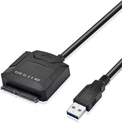 OWNUZZ SATA USB kablosu USB 3.0 sabit disk Adaptörü Dönüştürücü için 2.5 3.5 İnç sabit Disk Disk HDD SATA III ve SSD ile 12 V