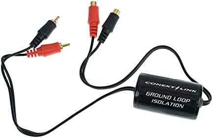 Conext Lınk AD104 RCA Stereo 2 Kanal Zemin Loop İzolatör Sinyal Gürültü Filtresi Bastırıcı